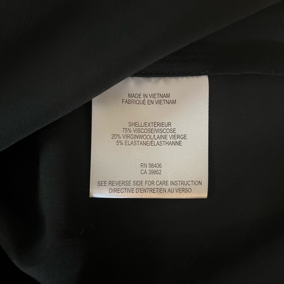 Theory Stenna Black
Short Sleeve Belted Shirt Dress - Picture 6 of 6